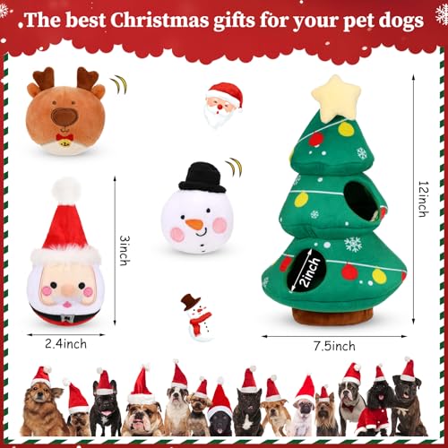 Set de Juguetes Navideños para Perros Vinsot miniatura 2