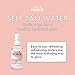 Isle of Paradise Self Tanning Water, Light (Sunkissed Glow) - Color Correcting Self Tan Spray for Bright and Even Skin, Vegan and Cruelty Free, 6.76 Fl Oz