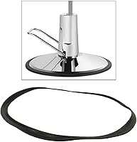 Vista 5 de joyMerit 4 juntas de goma protectoras para suelos, color negro