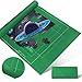 Zaloife Tapis Puzzle, Tapis pour Puzzle en Feutre, Tapis de Puzzle Portable, Rouleau Puzzle Vert pour Puzzles Portables Jusqu'à 1500 Pièces, Accessoire Puzzle