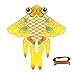 Hisocute Easyto Fly Kites Chinese KitesGiant Fish Kites Flying Toy for Kid Cartoon Kites Parent-Child Toy Kites Toy Outdoor Toy Chinese String