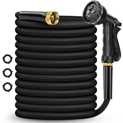 CXEZSIK Garden Hose Non-Expanding 100ft, Flexib...