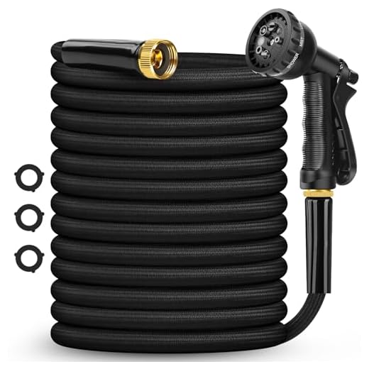 Best garden hose that doesn't leak Flexible Non-Expanding 100ft Garden Hose