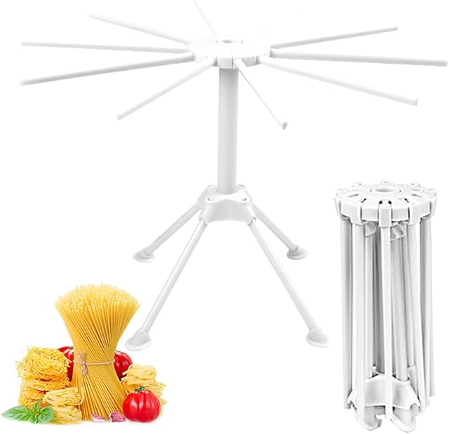 Snowyee Pasta Drying Rack, Noodles Collapsible Drying Rack (1PCS)