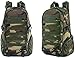 Mochilas impermeables de equitación de camuflaje para viajes, deportes, mochila táctica militar, al aire libre, senderismo, camping, viajes, alrededor de 27 l