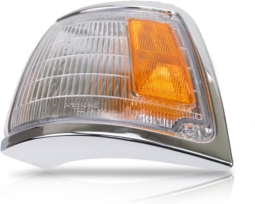 For Toyota Pickup 2WD 1992-1995 Park/Cornering Light Assembly Driver Side Chrome | TO2520127 | 81620-35100