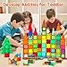 Imagen de Kaysaitoy 100 Piezas Bloques de Construcción Magnéticos Juguetes de Construcciones Magneticas Niños Bloques Magneticos Stem Juguetes Educativos Juego Magnetico Juguetes Niños 3 4 5 6 7 Años