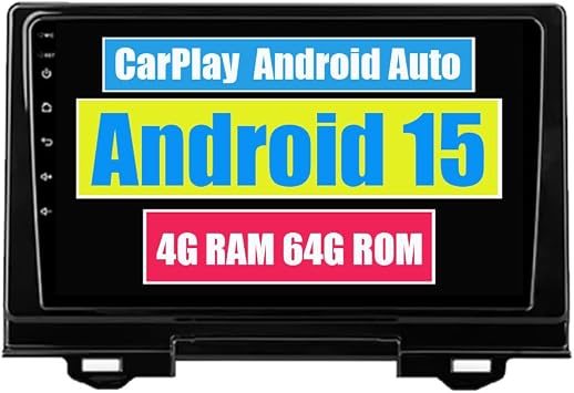 RoverOne Car Stereo CarPlay Head Unit for Honda Vezel 2 HR-V RV RZ 2021 2022 2023 2024 Android Auto Touch Screen Sat Navi Bluetooth WiFi Radio Player