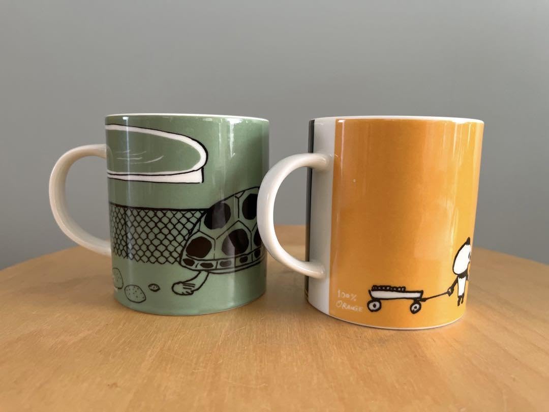 Yonda? MUG & FLIPBOOK マグカップ 引き抜ける 6個セット ヨンダパンダ