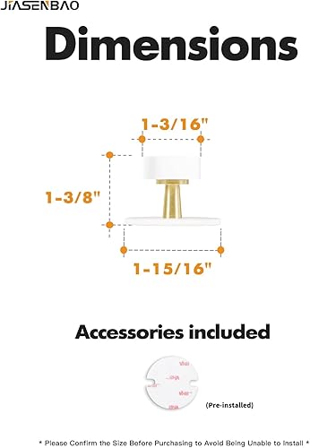 Miniatura 2 de Paquete de 4 ganchos adhesivos de cristal para toallas de baño, ganchos de pared blancos para colgar batas, abrigos, cocina, decorativos de aleación