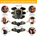 Electroestimulador Muscular, Abdominales Cinturón, Estimulador Muscular Abdominales, Masajeador Eléctrico Cinturón con USB,...