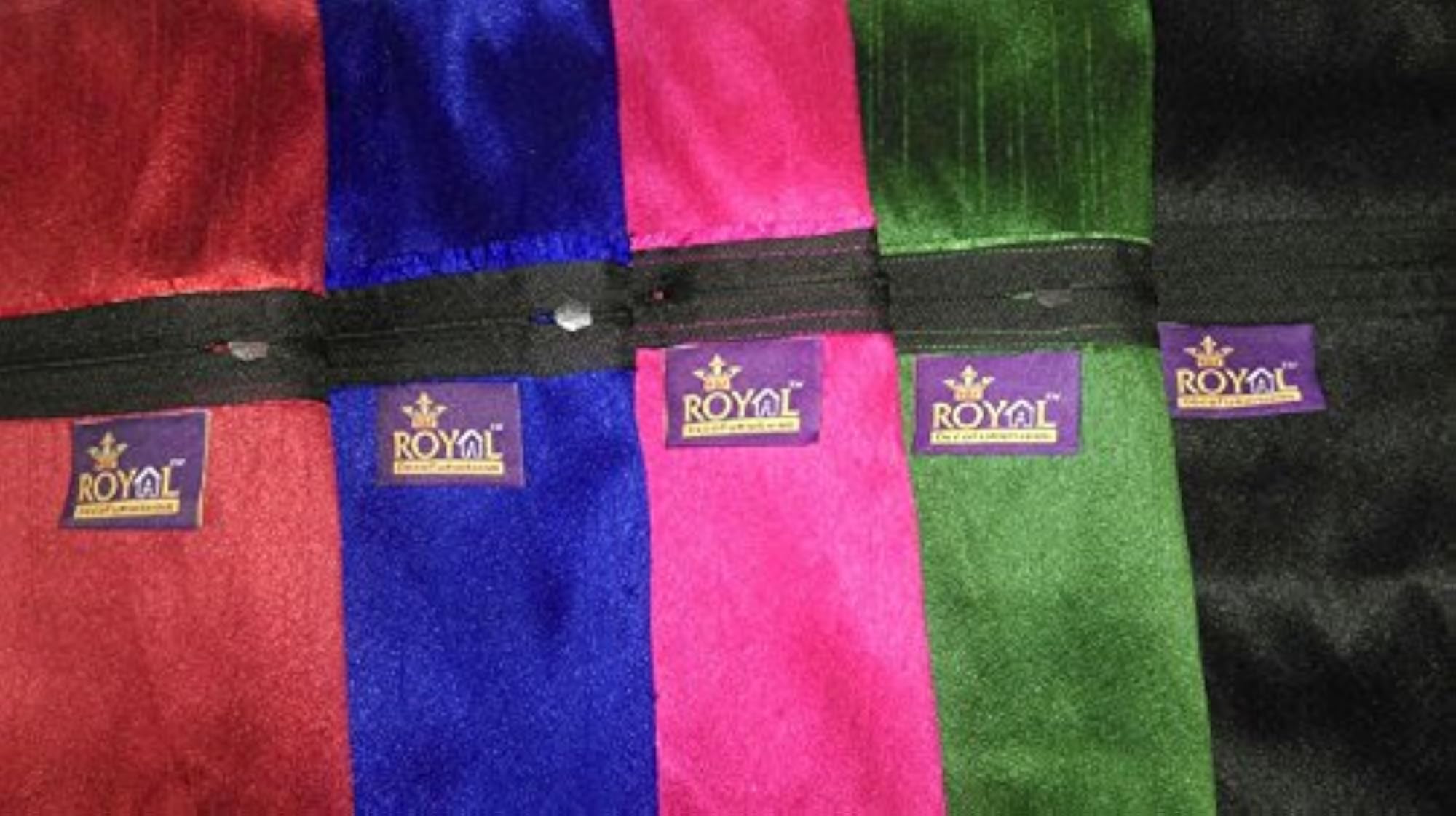 5 Shades Multi Colored Premium Quality Art Silk Cushion Covers