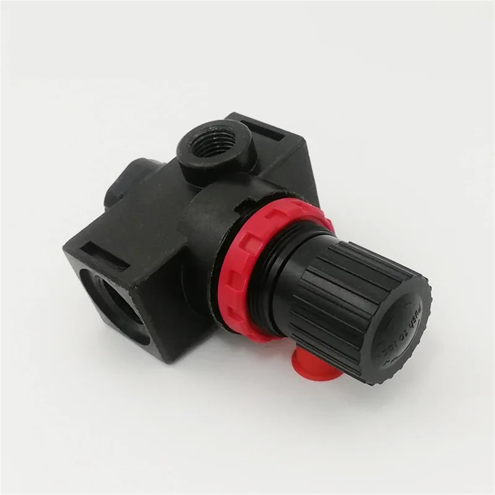 1 Uds BR200 BR3000 BR4000 regulador de presión de aire 1/4 "3/8" 1/2 "BSPT con manómetro y válvula de alivio de presión de soporte (Color : BR2000 SM20PM20)