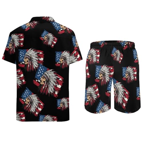 Ropa cómoda de verano Indian Chief evita el calor con este conjunto coordinado de playa 6