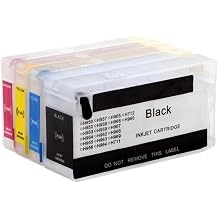 Refillable Ink Cartridge Without Chip Compatible with 950xl 951xl 711xl 952xl 953xl 954xl 955 956 957 958 959 95U 950 951 711