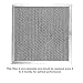 WINDON BAY Range Hood Filter Replacement Compatible with Broan Nutone 41F, 97007696, 97005687 - Aluminum Grease Vent Hood Kitchen Charcoal Carbon Filter Mesh - 8.75 x 10.5 x .44 Inches