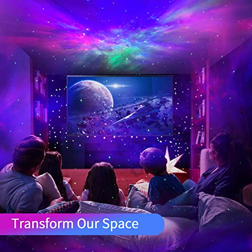 Cayclay Astronaut Light Projector, Galaxy Projector For Bedroom, Star Projector With Moon Lamp, Led Nebula Night Light For Kids, Room Decor, Party, Gift #TOP6