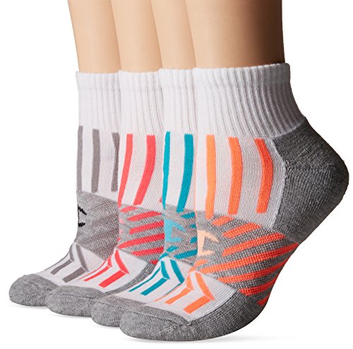 Champion Women's Double Dry 4-Pack Performance Ankle Socks