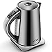 AICOK Electric Kettle Variable Temperature Stainless Steel Tea Kettle, Cordless Electric Water Kettle with 1500W SpeedBoil, Auto Shut Off and Boil-Dry Protection, 1.7-Liter Boiler