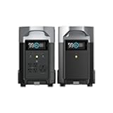 EF ECOFLOW 7.2kWh Portable Power Station: DELTA Pro with Extra Battery, 120V Lifepo4 Battery Backup with Expandable Capacity, Solar Generator for Home Use, Power Outage, Camping, RV, Emergencies