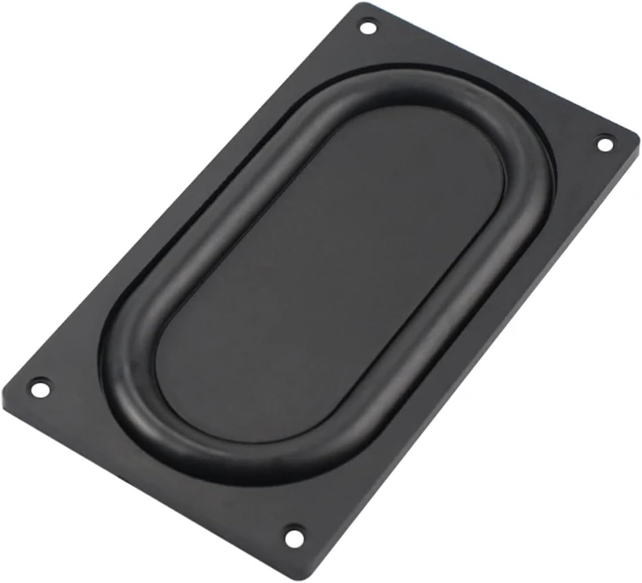 135 * 75MM Bass Diaphragm Radiator Low Frequency Rubber 3.5 inch 4 inch Passive bass Vibration Film 2PCS