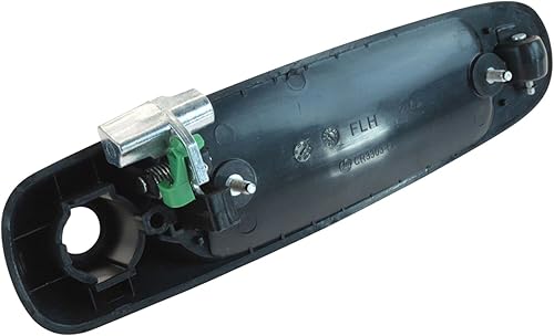 Miniatura 460 de TRQ Manija de puerta exterior delantera izquierda plateada para el lado del conductor compatible con Nissan 370Z 2009-2017