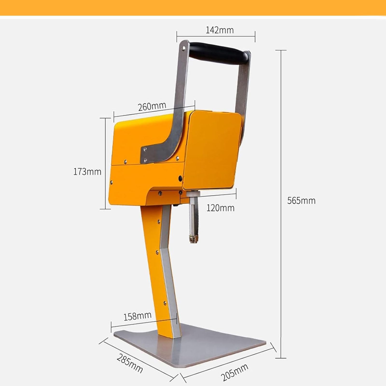 Exprimidor de cítricos Comercial, Prensa eléctrica de piña con descorazonador, exprimido eficiente 10S y no Requiere pelado, para Frutas con diámetros de 88-120 mm
