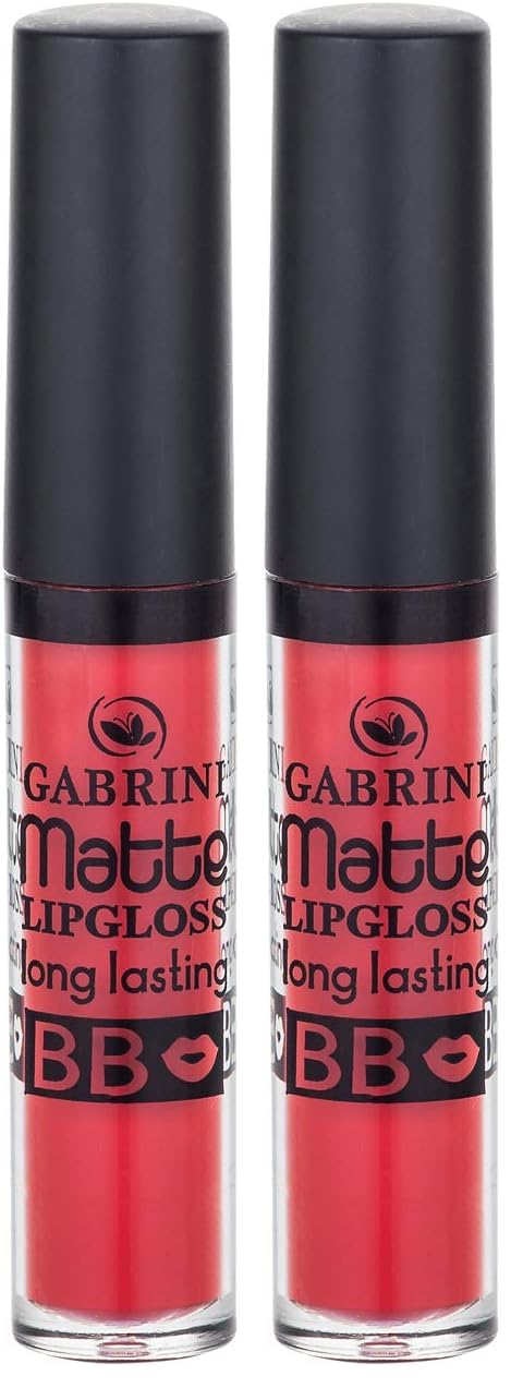 Gabrini Matte Lipgloss Mat Dudak Parlatıcısı (No: 4) (2 paketi)