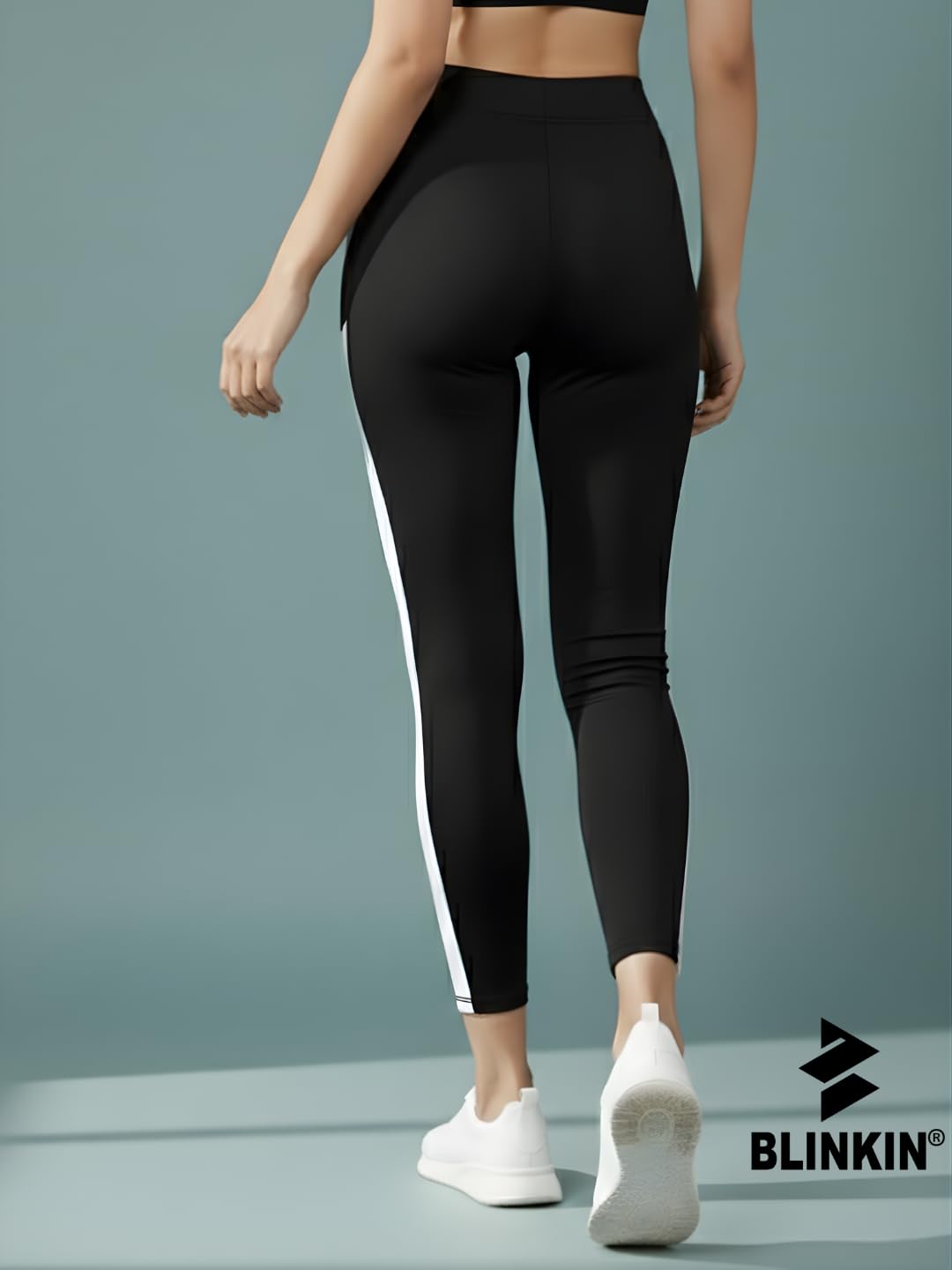 BLINKIN Women's Skinny Fit High Rise Leggings (tights-9150-XXL_Black, Maroon_2XL)