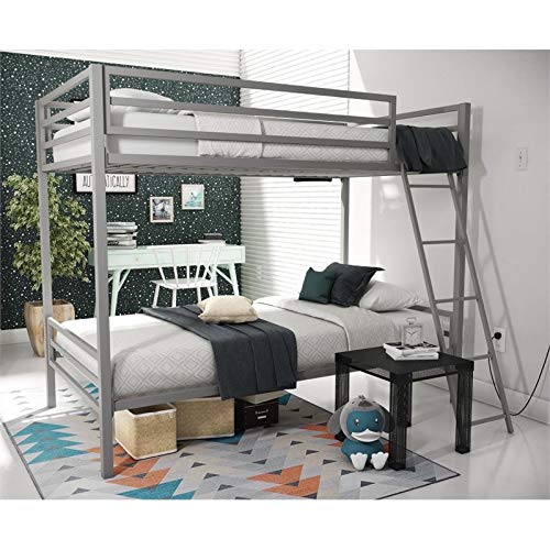 Novogratz 4146419N Maxwell Metal Bunk Bed, Twin #TOP1
