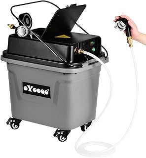 Multi Functional Cleaning Equipment 10-Gallon Water Tank: Outdoor Portable Shower, Car Washing, Pet Bathing,Watering Flowers- with Battery Display,Wheels, Handles, Storage Box