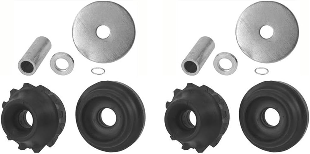 Rear Upper Shock Mount Automotive replacement Shock Mounting Kits 2PCS for Volkswagen Quantum 2.2L 1983 1984 1985 1986 1987 1988, for Volkswagen Quantum 1.6L 1982 1983 1984 1985