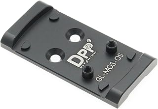 DPP Titanium Adapter Plate Compatible with Glock 17 19 Standard MOS Osight K/S/SE ——GL-MOS-OS