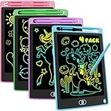 Electight 4 Stück LCD Schreibtafel für Kinder 8.5 Zoll, Maltafel Zaubertafel Wiederverwendbare...