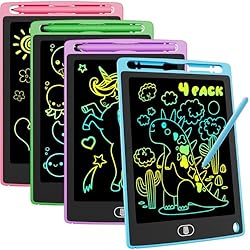 4 Pack 8.5 Inch LCD Drawing Board for Kids