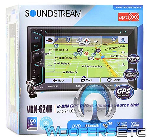 Soundstream VRN-624B in-Dash 2-DIN 6.2