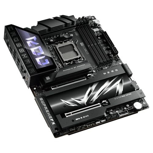 ASUS Sparepart Rog Crosshair X870E Hero AMD X870E Socket Am5 ATX, W129021223 (X870E Socket Am5 ATX)