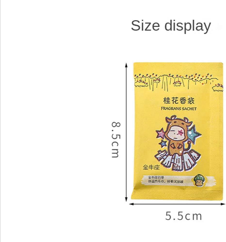 Mini Fragrance Pack Sachets 50 Bags of Fragrance Mix (mixed scent)