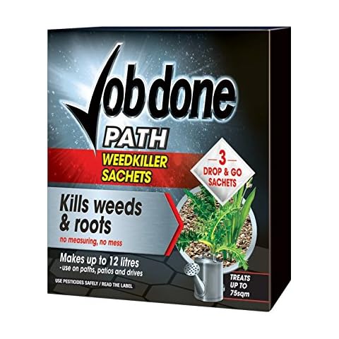 Job Done 86600116 Weedkiller Sachets, Black, 3 Cover