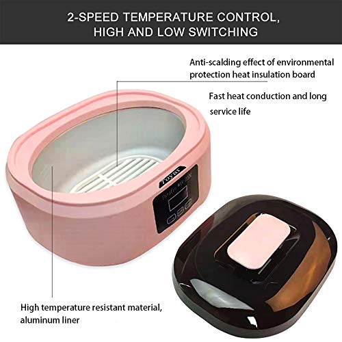 Paraffin Wax Machine For Hand And Feet，Touchscreen Paraffin Wax Warmer With 1.98Lb Wax Moisturizing Paraffin Spa Wax Bath Kit, Large Capacity At Home For Smooth And Soft Skin（Pink） #TOP2