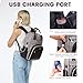 LOVEVOOK Backpack for Women,Laptop Backpack Women,Fits 17 Inch Laptop Bag,School Backpacks,Fashion Travel Work Anti-theft Bag,Waterproof Business Computer College Backpack Purse,Grey-Black-Balck