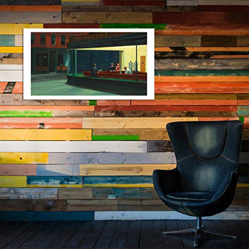 Impression Nighthawks Hopper : giclée extra large mate sous cadre élégant - 6