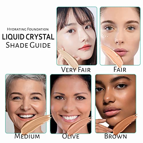 Omorose Liquid Crystal Hydrating Liquid Foundation Smooth As Bb Cream (Medium) #TOP5