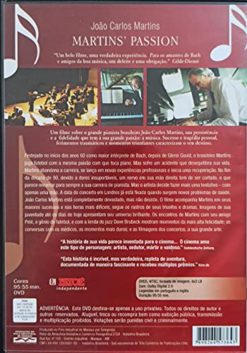 Dvd Autografado - João Carlos Martins - Martins' Passion