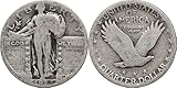 1920-1930 Standing Liberty Silver Quarter, 25c, Avg. Circ
