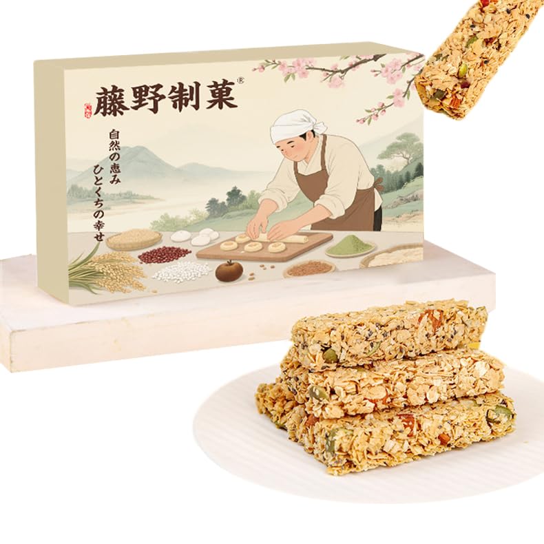 Amazon.co.jp: プロテインバー ナッツ味 8本セット オートミール 栄養