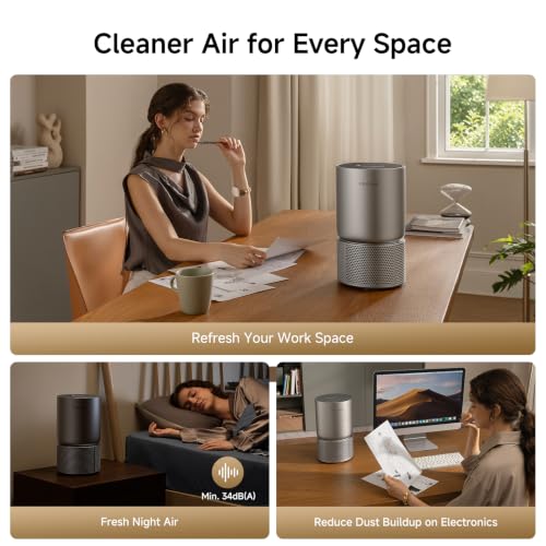 Dreame TP5 Air Purifier for Home Bedroom Dorm Room Small Air - image 6