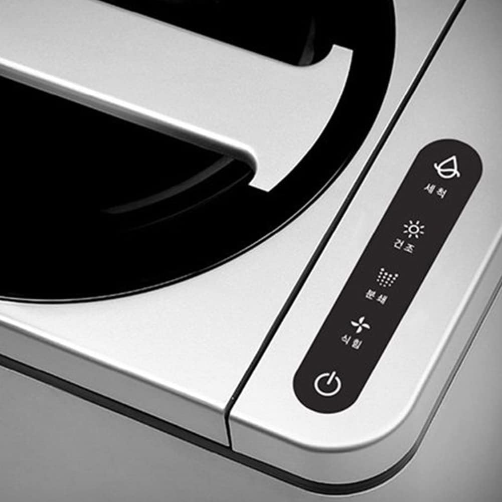Food Cycler Indoor Kitchen Composter - Easy to Use and Environmentally with No Water, Chemicals, Venting or Draining Required + Spared Echo Filter 2 PCS + Simple English Quick Manual