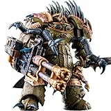 TOYVERSE JOYTOY 1/18 Figurine d'action Warhammer 40,000, Death Guard Blightlord Terminator 1 avec Reaper Autocannon et Bubotic Blades, modèle de Personnage Mobile, Articulation Mobile, 14 cm, 15 Ans