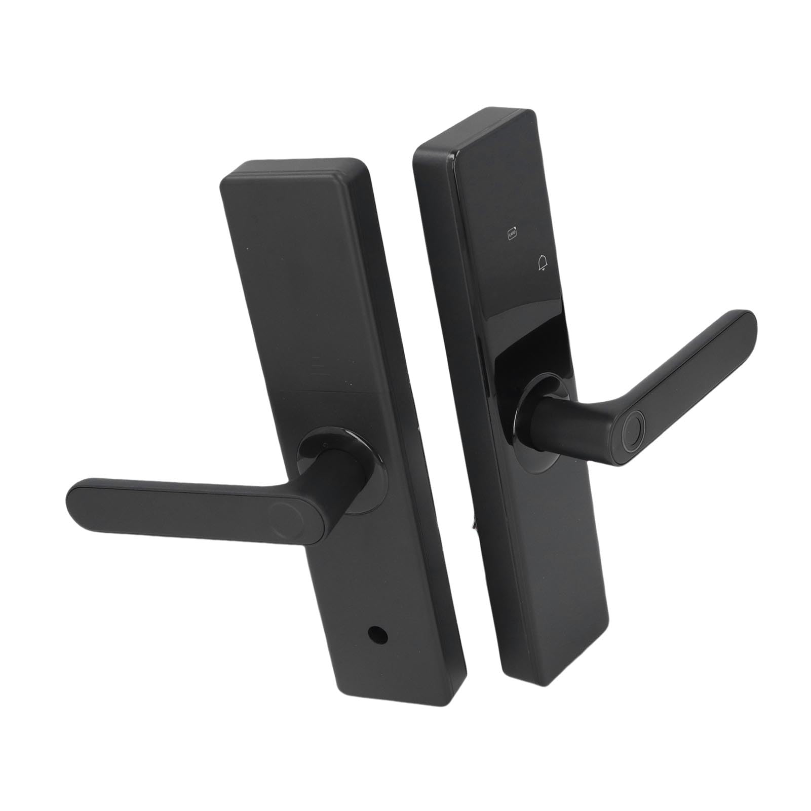 Serratura Digitale Intelligente per Porta, Tastiera Touchscreen Biometrica, Codice di Accesso, Senza Chiave, per Porta in Legno, Riconoscimento a 360 Gradi, Controllato App, Cilindro di